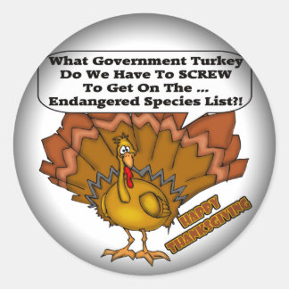 Stickers - Turkey Endangered Species