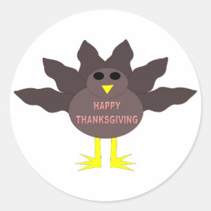 Stickers Turquie attrapés par Thanksgiving