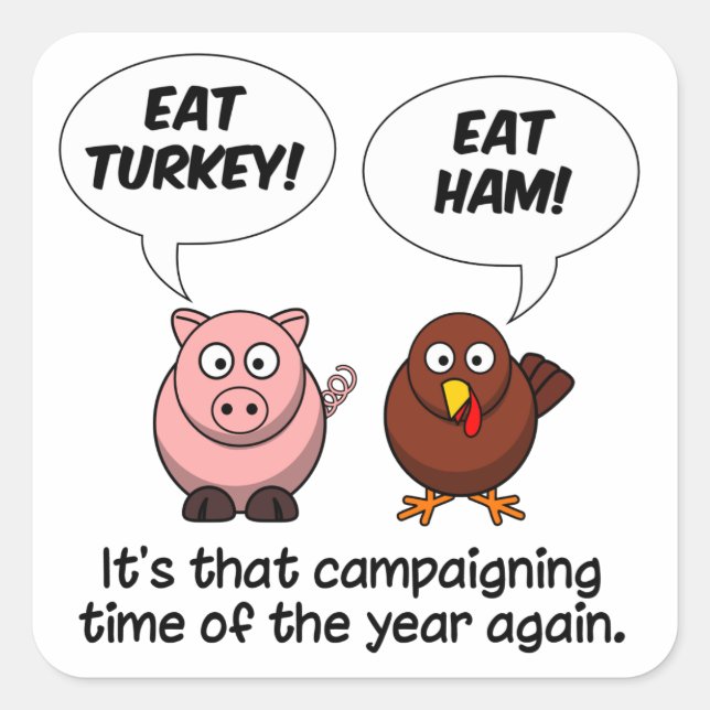 stickers Turquie & jambon (Devant)