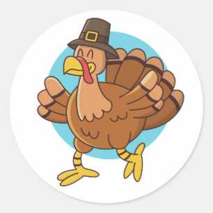 stickers Turquie Thanksgiving
