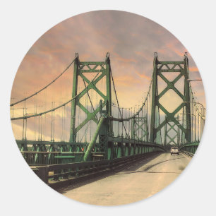 Stickers Twin Bridges historiques