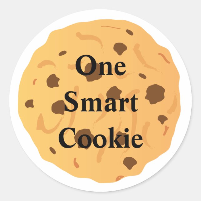 Stickers Un Cookie Intelligent (Devant)