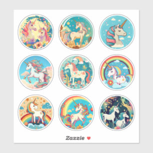 Stickers Unicorne Magique