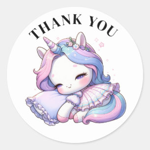Stickers Unicorne Merci