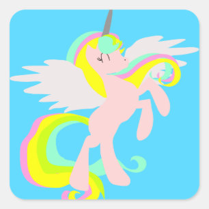 Stickers Unicorne mignonne