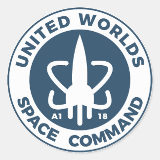 Stickers United Worlds Space Command