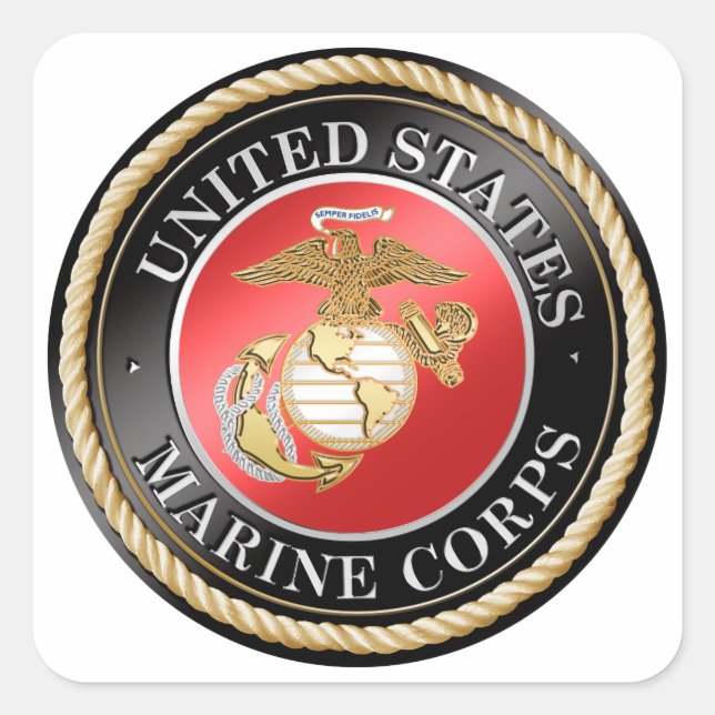 Stickers USMC (Devant)