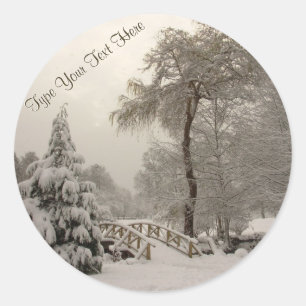 Stickers Vacances Stickers Pont Hiver Personnalisé