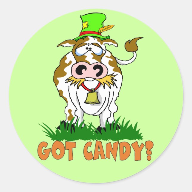 Stickers Vache Candy (Devant)