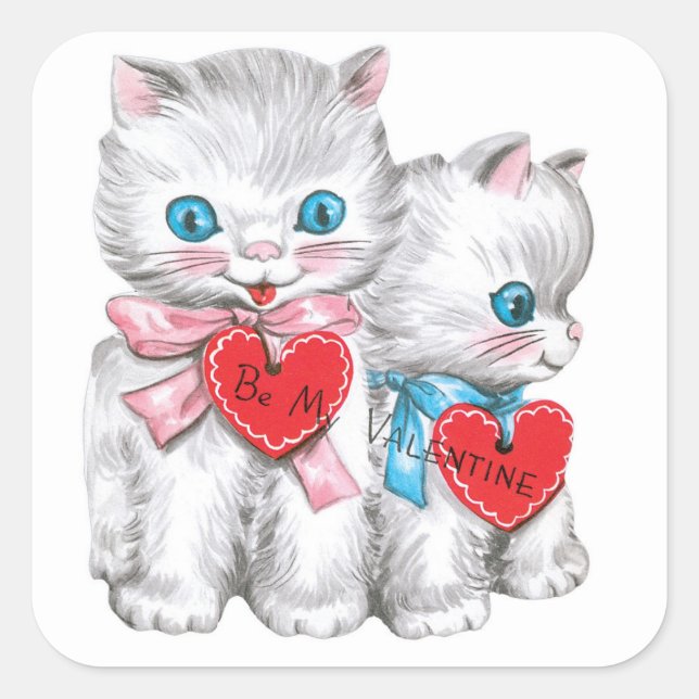stickers Valentine vintage (Devant)