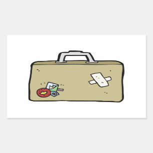 Stickers Valise Bien Utilisés