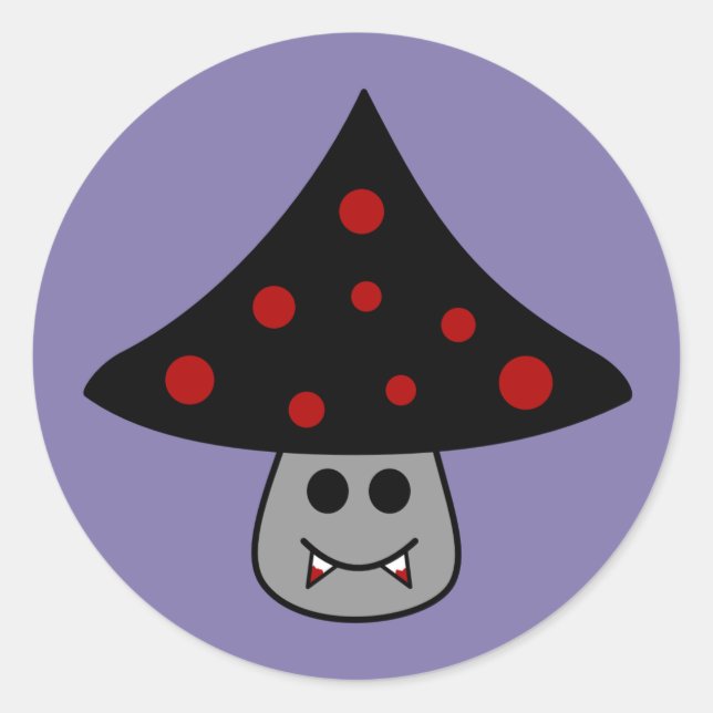 Stickers Vampire de champignons (Devant)