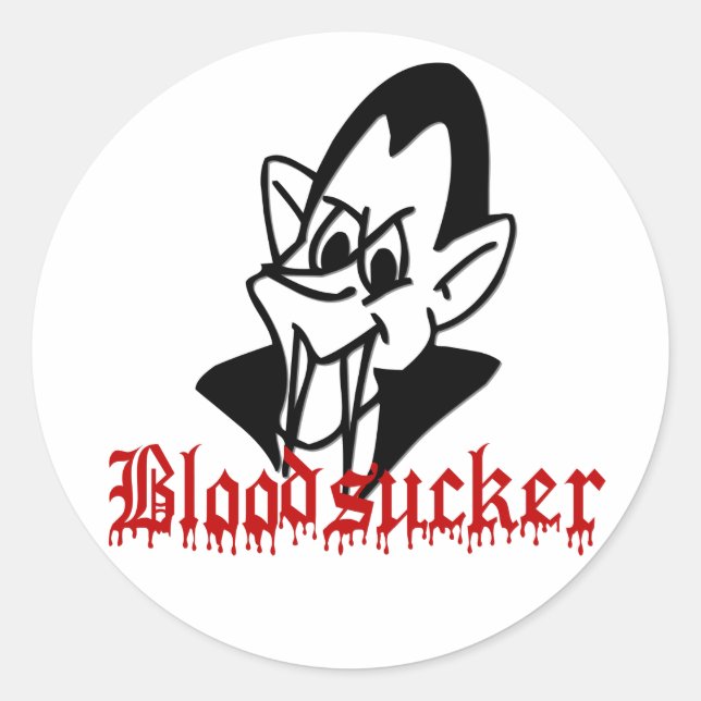 Stickers Vampire Vampire Halloween (Devant)