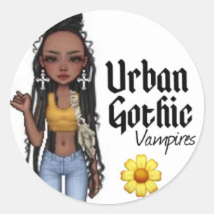 Stickers Vampires gothiques urbains 4