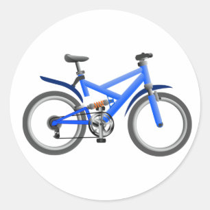 Stickers Vélo Bleu