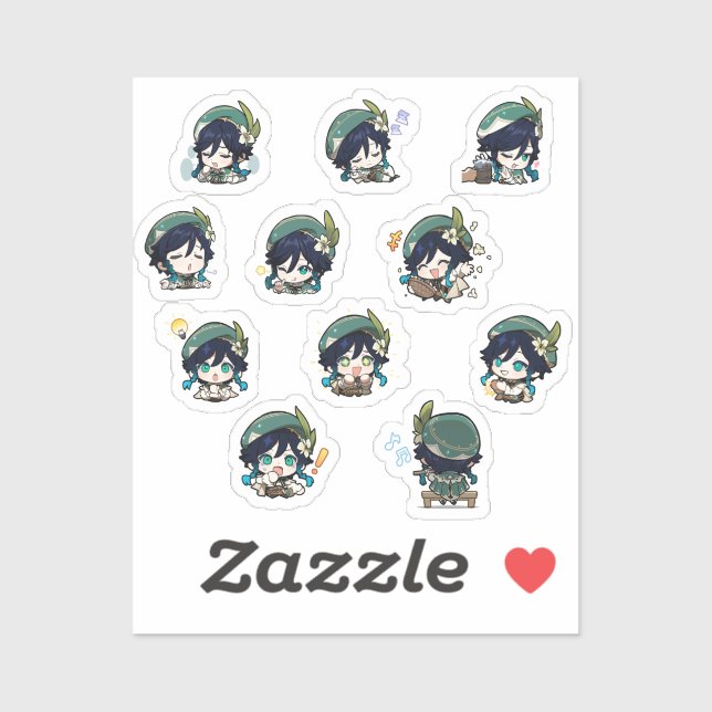 Stickers Venti (Feuille)