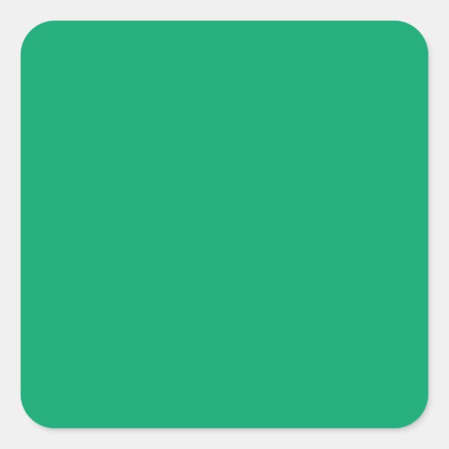 Stickers vert couleur Crayon, choisir la forme (Devant)