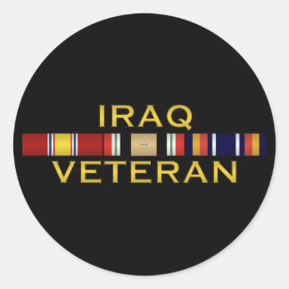 Stickers Vet Iraq