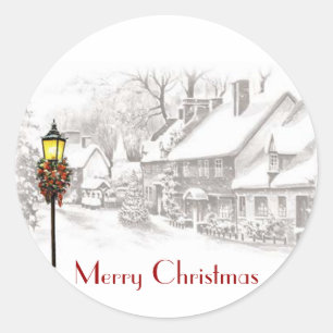Stickers vintage ChristmasTown