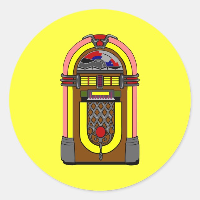 Stickers - Vintage Neat-o Jukebox (Front)