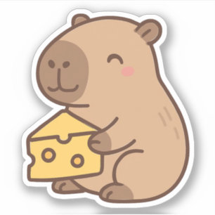 Stickers Vinyl Capybara mignons