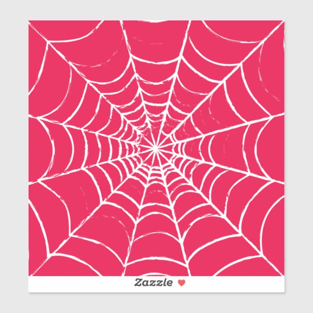 Stickers Vinyl Coupe Web Rose (Feuille)