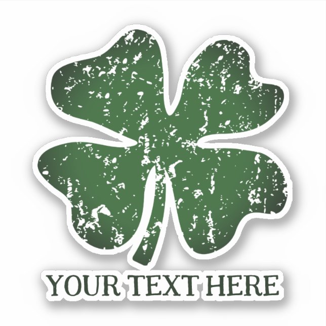stickers vinyle en veilleuse verte et désespérée (Devant)
