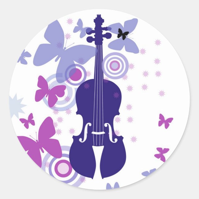 Stickers Violon de battement (Devant)