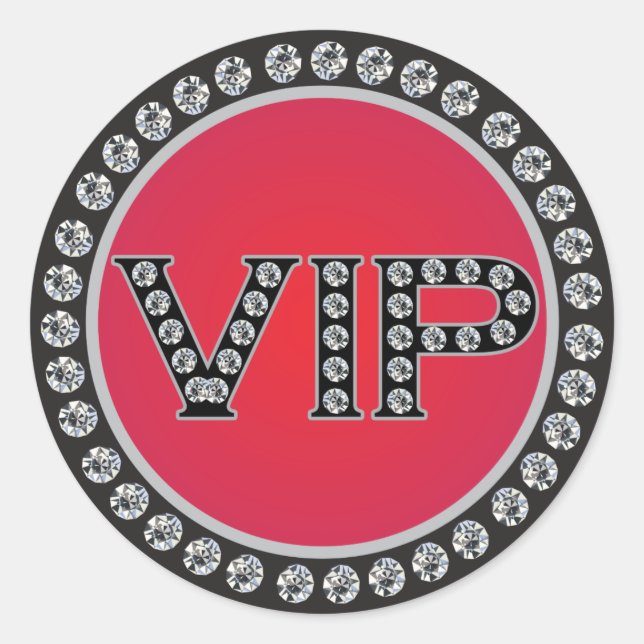 Stickers VIP diamant (Devant)