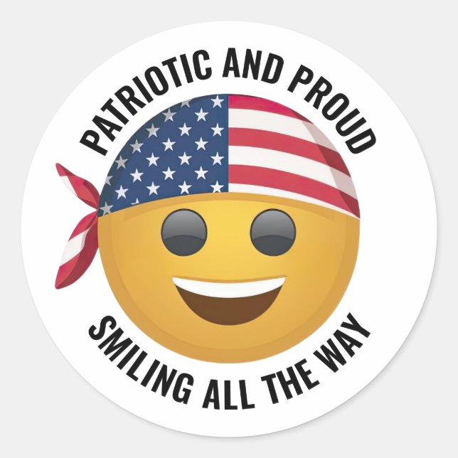 Stickers Visage Emoji Souriant (Devant)