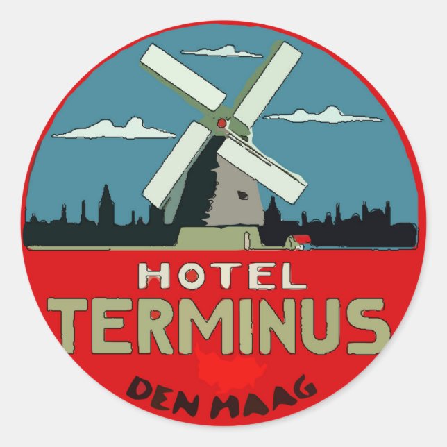 Stickers Voyage bagage (Devant)