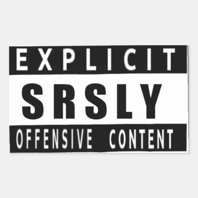 Stickers Vraiment Offensifs (Devant)