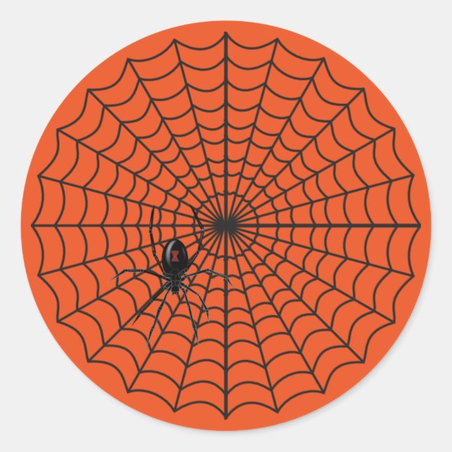 Stickers Web Halloween Spider (Devant)