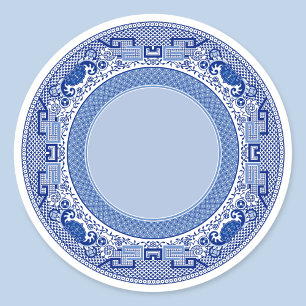 Stickers Willow Bleu