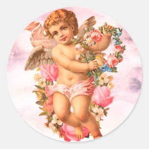 STICKERS WITH CHERUB
