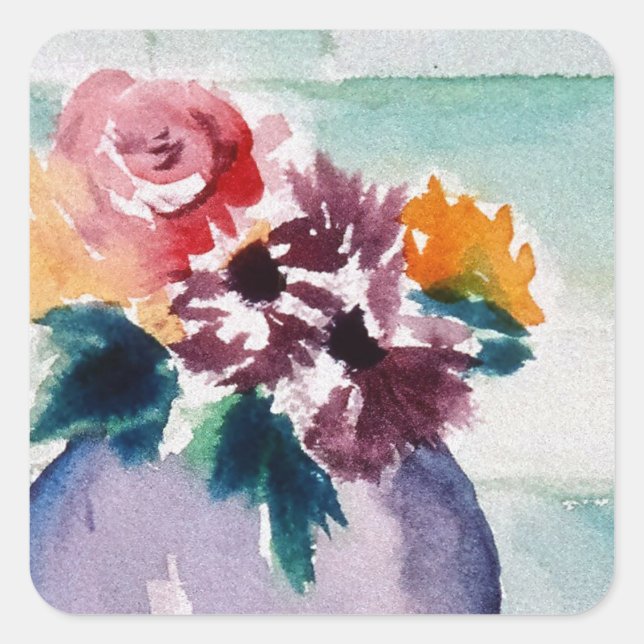 STICKERS WITH FLOWERS (Front)