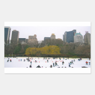 Stickers Wollman Rink Central Park NYC Ice Sking