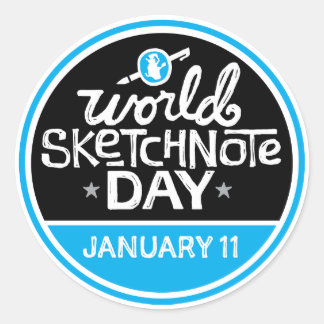 Stickers World Sketchnote Day