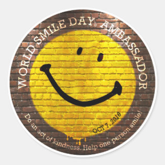 Stickers World Smile Day® 2016