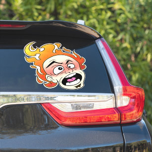 Stickers X-Large 14" x 14" en vinyle découpé sur m