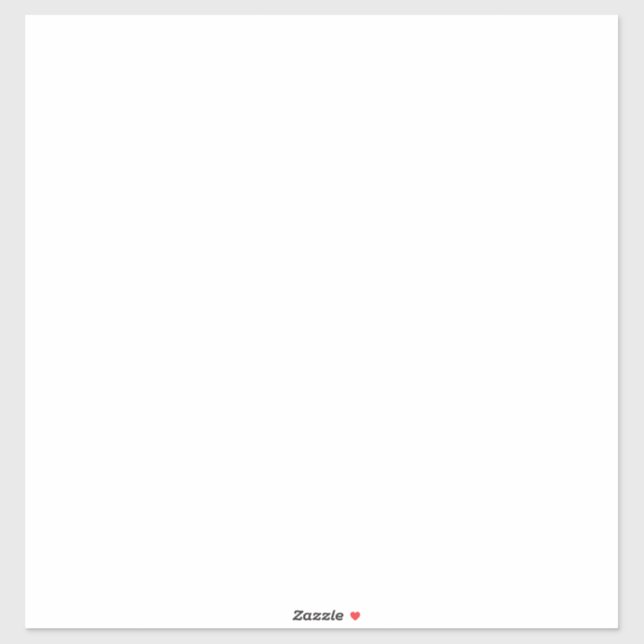 Stickers Zebra Fille Boss (Feuille)
