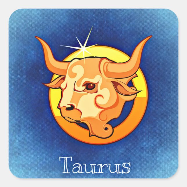 stickers zodiac taurus (Devant)