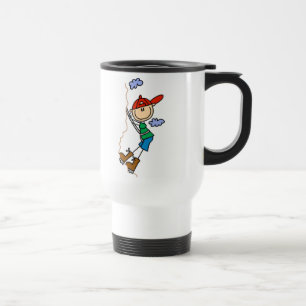 StickFigure Mountain Climbing Mug