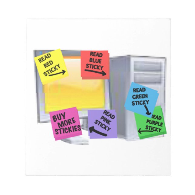 STICKIES NOTEPAD (Front)