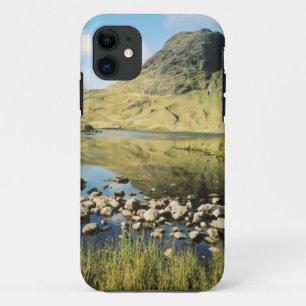 Stickle Tarn summer reflections, Lake District iPhone 11 Case