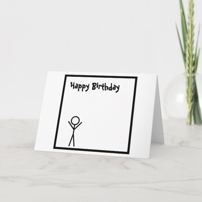 Stickman Card (Front)