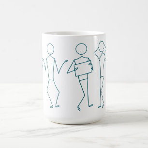 Stickman Collection Set de Mug Café
