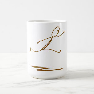 Stickman Jumping Mug