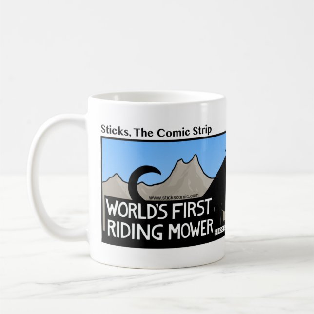 Stickman Mug du 1er Monde Funny Riding - 077 (Gauche)