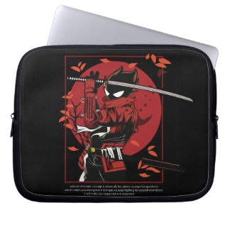 Stickman Samurai Laptop Sleeve